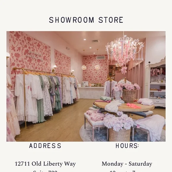 Ivy City Co White Dress with Navy Accents - Picture 6 of 11